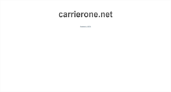 Desktop Screenshot of carrierone.com