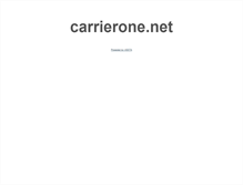 Tablet Screenshot of carrierone.com